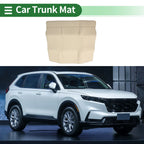 3D Diamond Pattern Cargo Liner Trunk Mat for Honda CR-V (2023–2024) Beige XPE