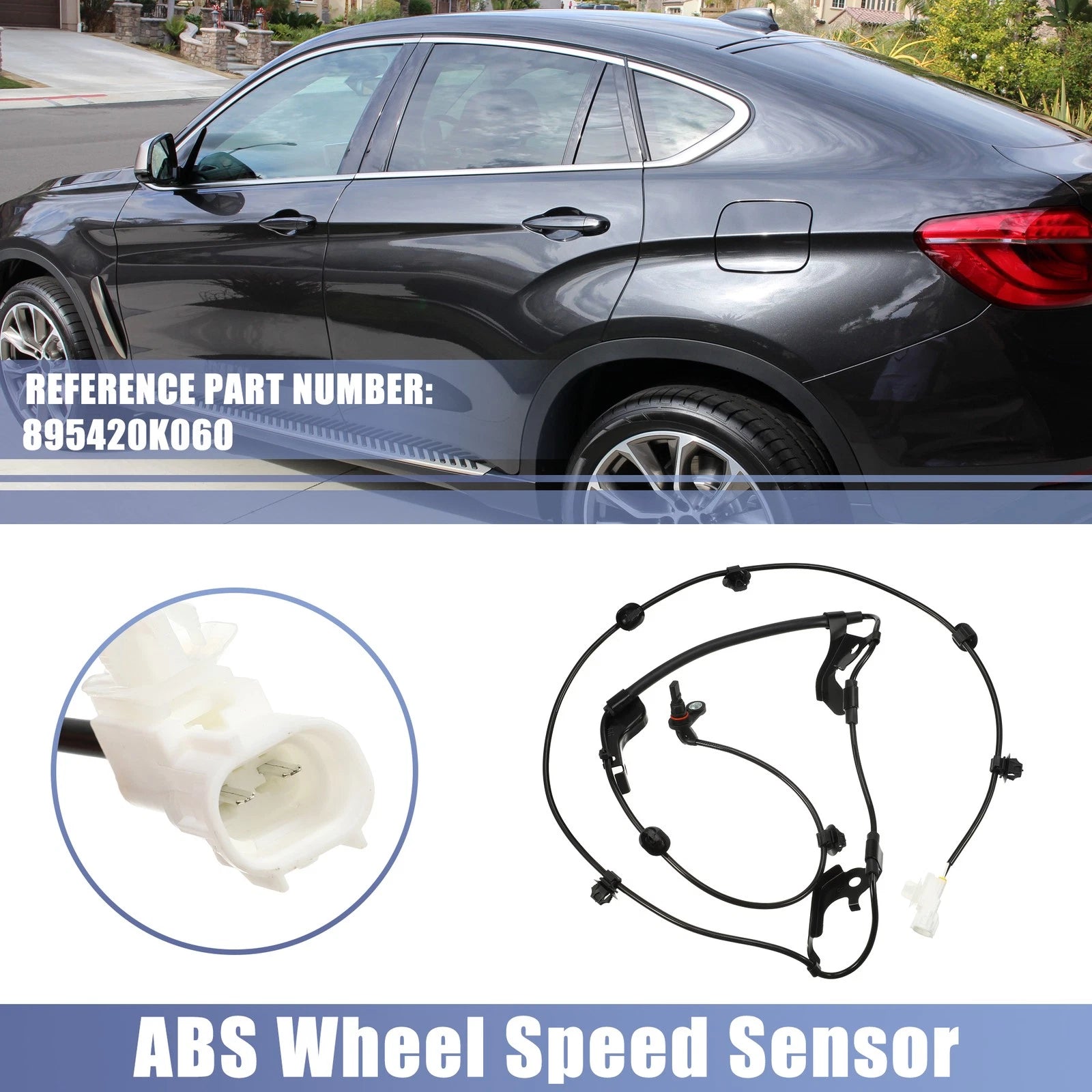Front Right ABS Wheel Speed Sensor for Toyota Hilux VIII (2015–2022)