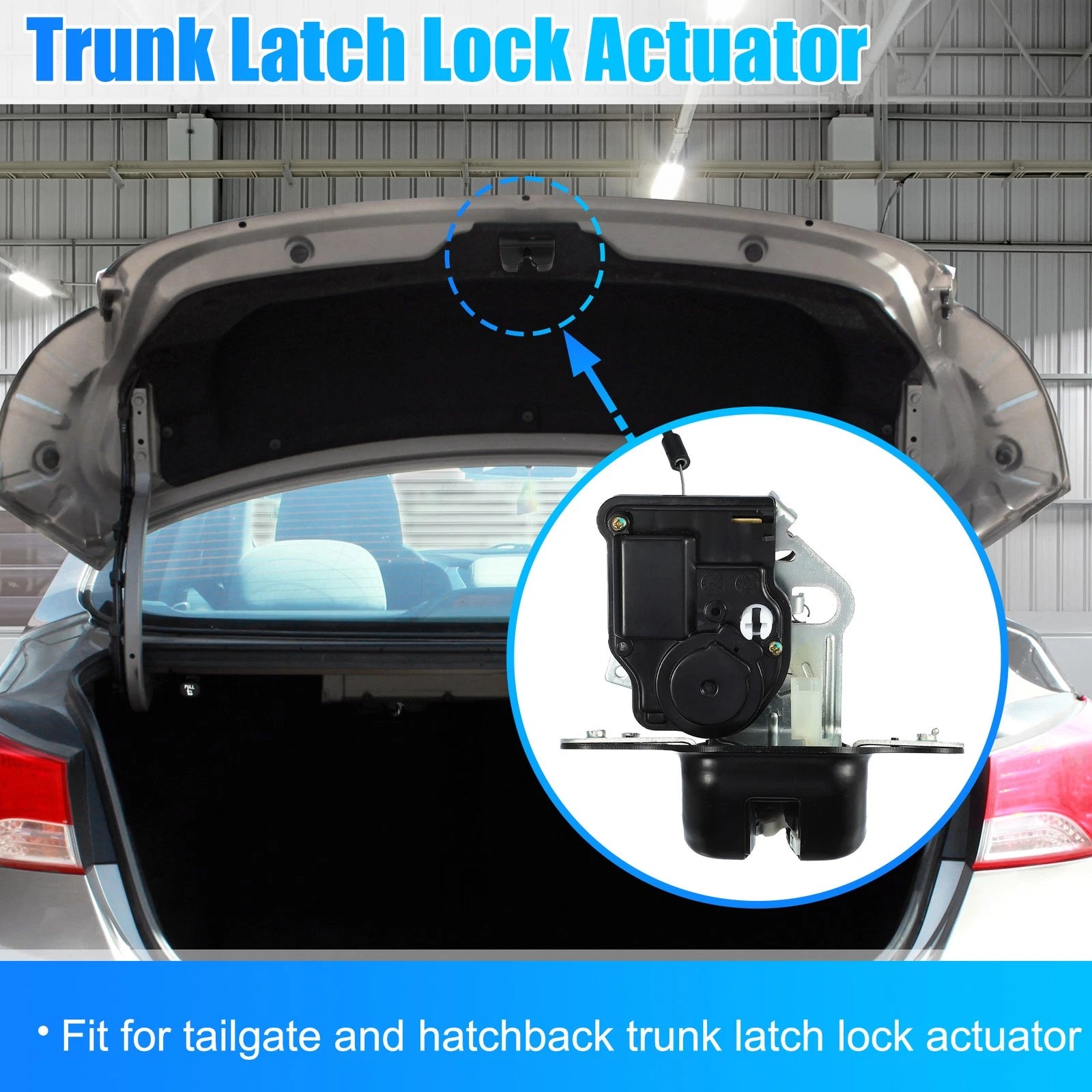 Rear Tailgate Lock Latch for Jeep Grand Cherokee, Dodge 4589131AA 