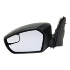 Set of 2 Mirrors for 2017-2018 Ford Escape Textured Black