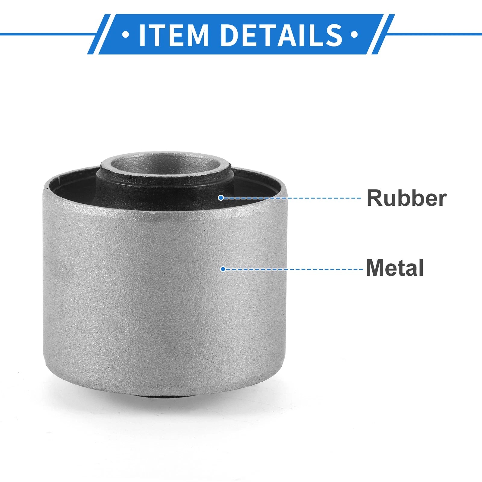 Rear Right Control Arm Suspension Bushing for Subaru Forester (2000–2008), Impreza (2000–2007)
