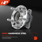 2X Rear Wheel Hub & Bearing Assembly with ABS for Hyundai Elantra (2011–2016)