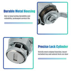 Pair Door Lock Cylinder w/ Keys for Honda CR-V (2003–2006) 72185-S9A-013 72145-S9A-003