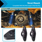 Set of 2 Rear Black Strut Mounts for Mini Cooper S (R50 R52 R53)