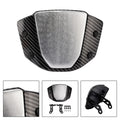 Windshield Windscreen for Honda CB650R (2024–2025) Silver Simulated Carbon