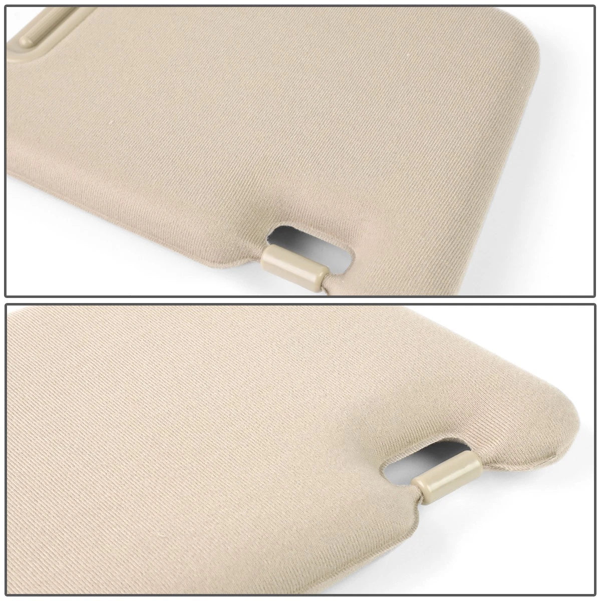 OE Style Interior Beige Right Passenger Sun Visor for Toyota Venza (2009–2016)