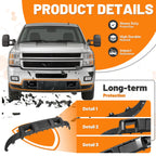 Front Valance Bumper Air Deflector for Chevy Silverado 2500HD 3500HD (2011–2014)