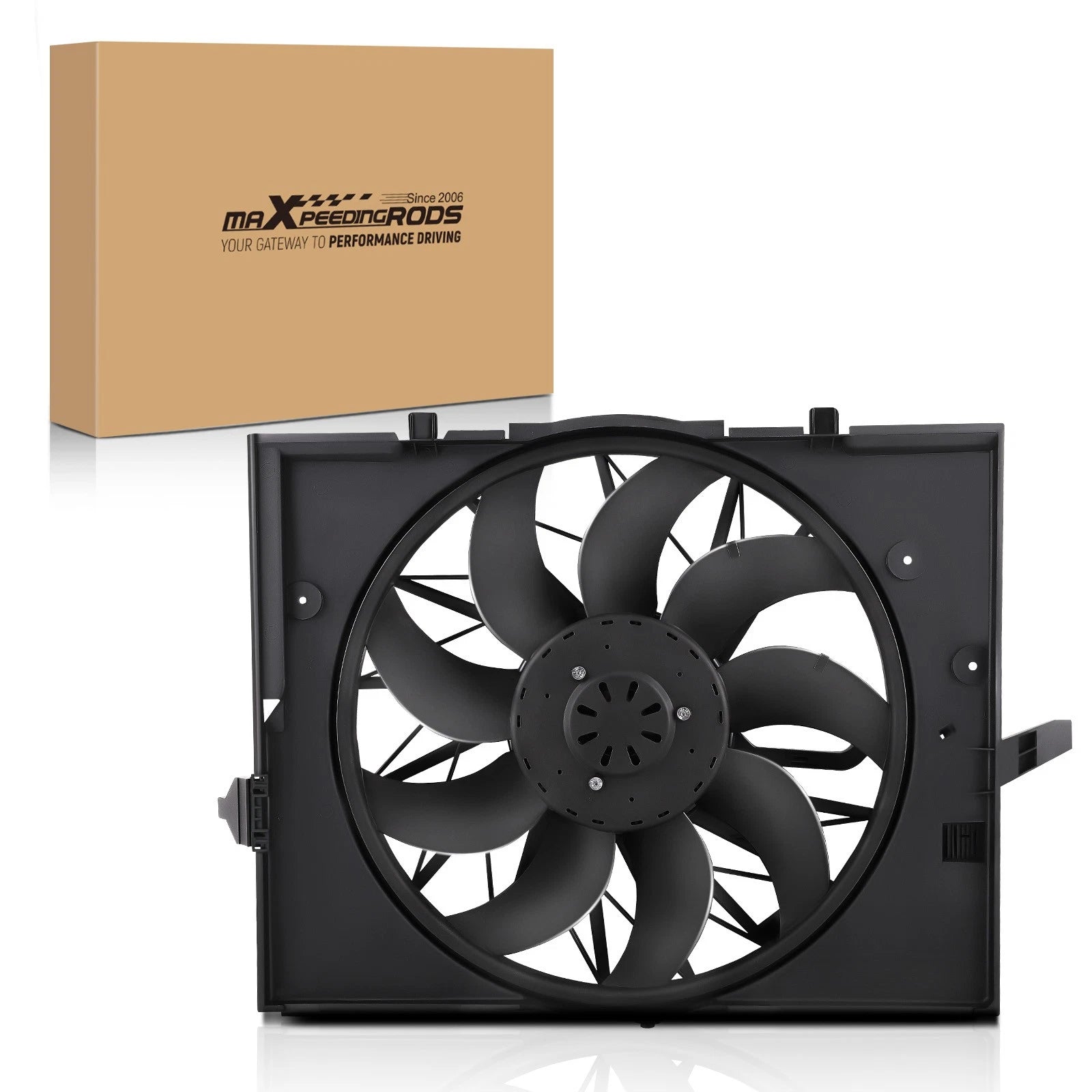 Radiator Cooling Fan for BMW E60 525 530 545 645 E65 750 (2002-2010)