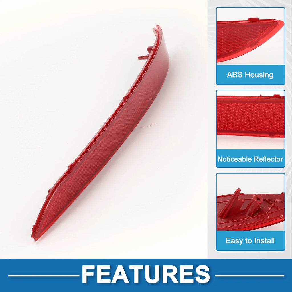 Rear Right Bumper Reflector No. 92406C1000 for Hyundai Sonata (2015–2017) Red