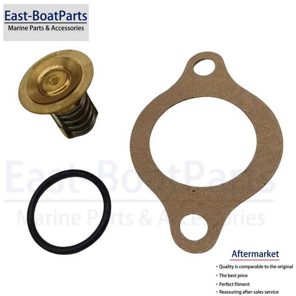 60°C Thermostat Kit for Volvo Penta 8.1Gi 8.1GiI 8.1GXi 8.1OSi (2000–2009) 3853983