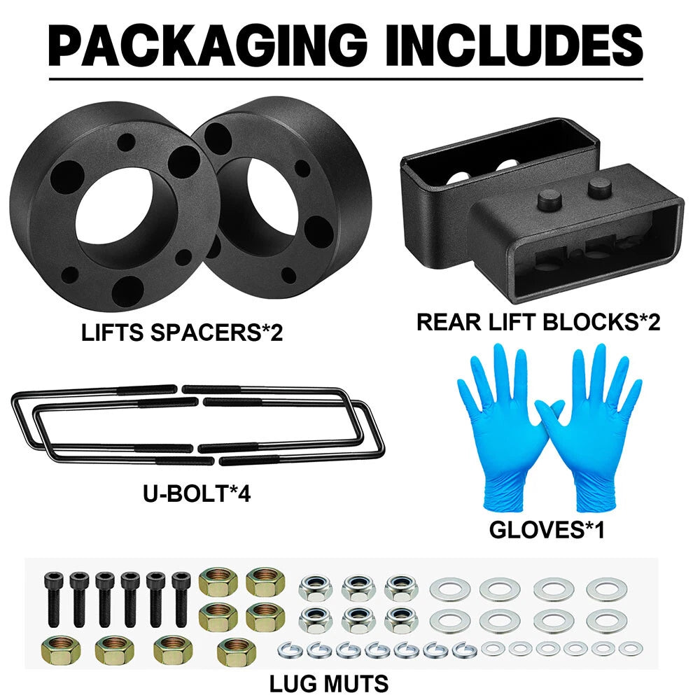 3" Front 2" Rear Leveling Lift Kit for Ford F-150 (2004–2022)