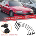 Set of 4 Spark Plug Wire Ignition Coil Cables No. 32700P0HA00 for Honda Accord (1994–2002)