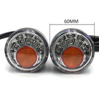 Clear LED Run Brake Turn Signal Indicator Light for Harley XL 883 1200 (1992–2017)