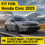 2Pcs Front Bumper Molding Set for Honda Civic (2025)