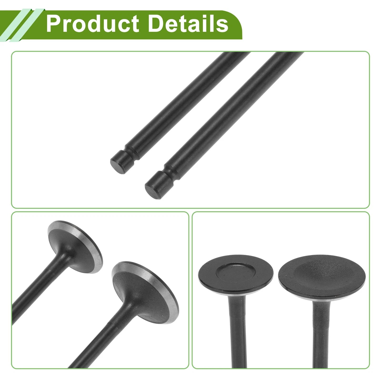 Set of 4 Engine Intake Exhaust Valves Kit for Hyundai Elantra (2011–2016)