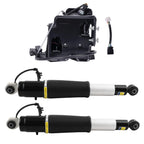 Air Suspension Shocks w/Compressor Pump Kit for Escalade, Suburban, Tahoe, Yukon (2002–2020)