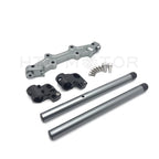 Clip-On Adapter Plate Handlebar Set for Yamaha MT-07 FZ-07 (2014–2017) Black
