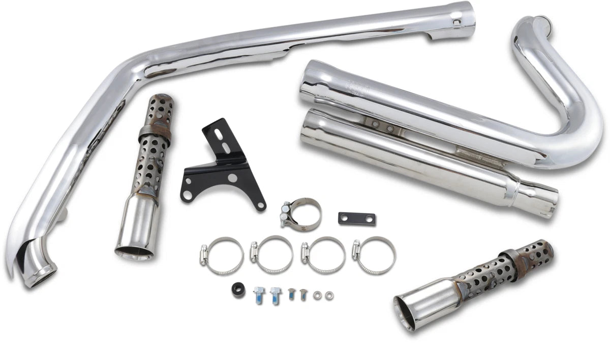 Cobra 909 Chrome Exhaust for Harley Dyna (2006–2011) 6709