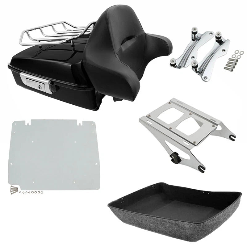 Trunk Pad Rack Docking Plate for Harley Touring Street Glide (2014–2026)
