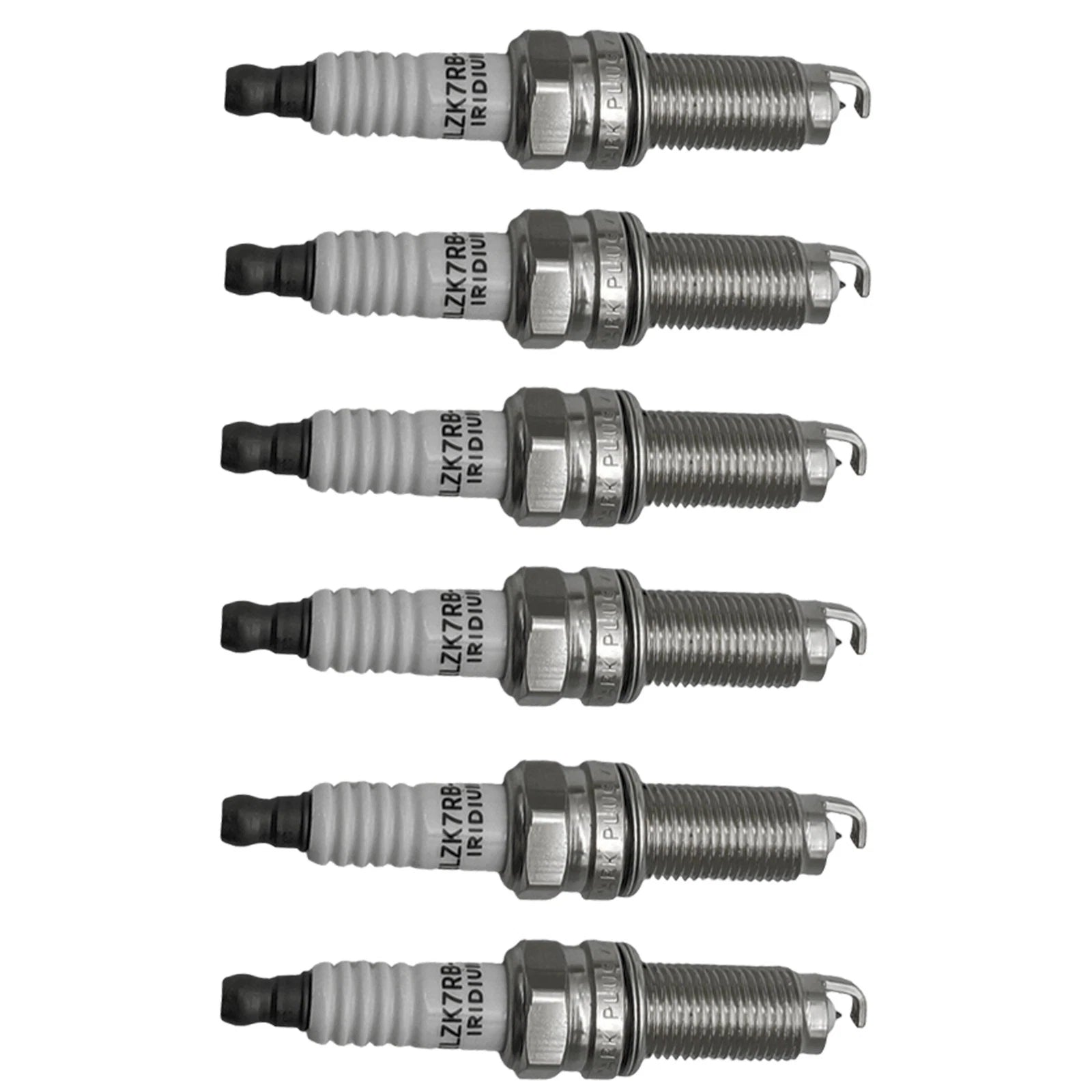 Set of 6 Double Iridium Spark Plugs for Honda Odyssey Ridgeline, Acura MDX (2018–2021)