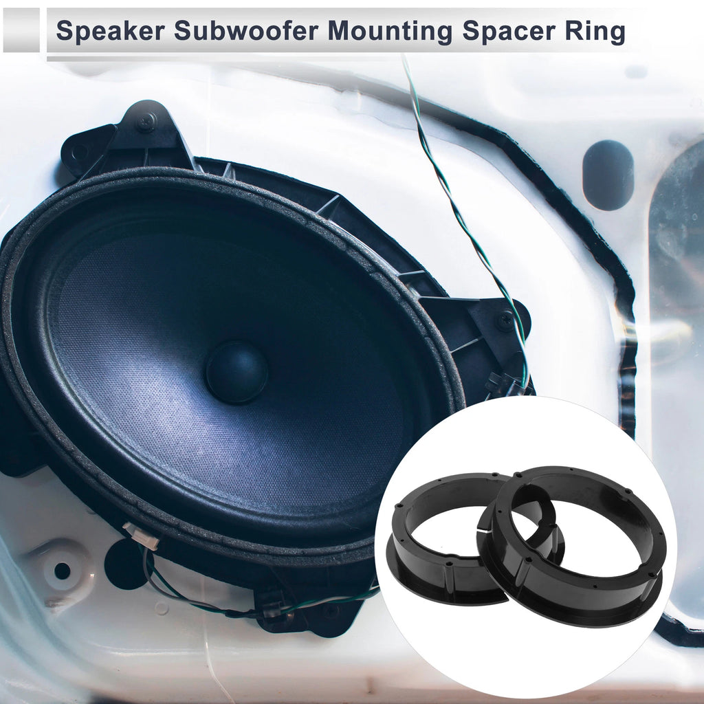 2X Speaker Spacer Ring for Skoda Fabia (6.5")