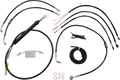 Handlebar Cable/Brake Line Kit for LA Choppers (12")