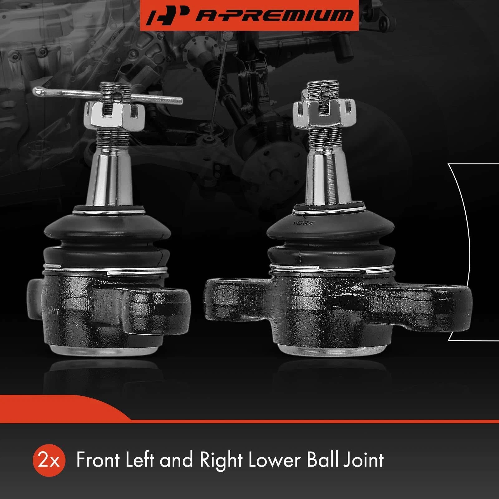 2X Front Lower Ball Joint Kit for Hyundai Sonata (2006-2010)