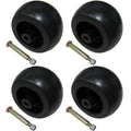 Set of 4 Deck Wheels for Cub Cadet (734-04155)
