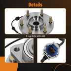 Front Wheel Hub Bearing for Nissan Armada Titan Infiniti QX56 (2008–2012)