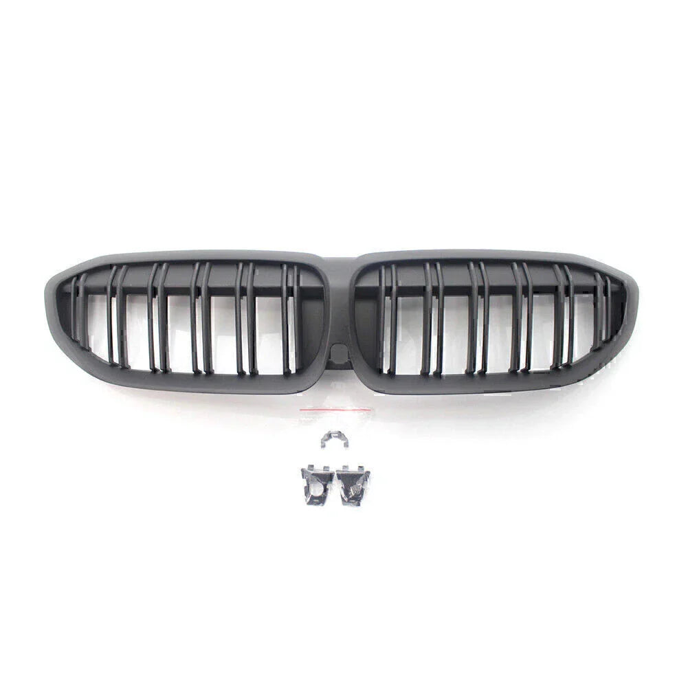 Double Slat Grill for BMW 3 Series G20 Matte Black (2019-2022)