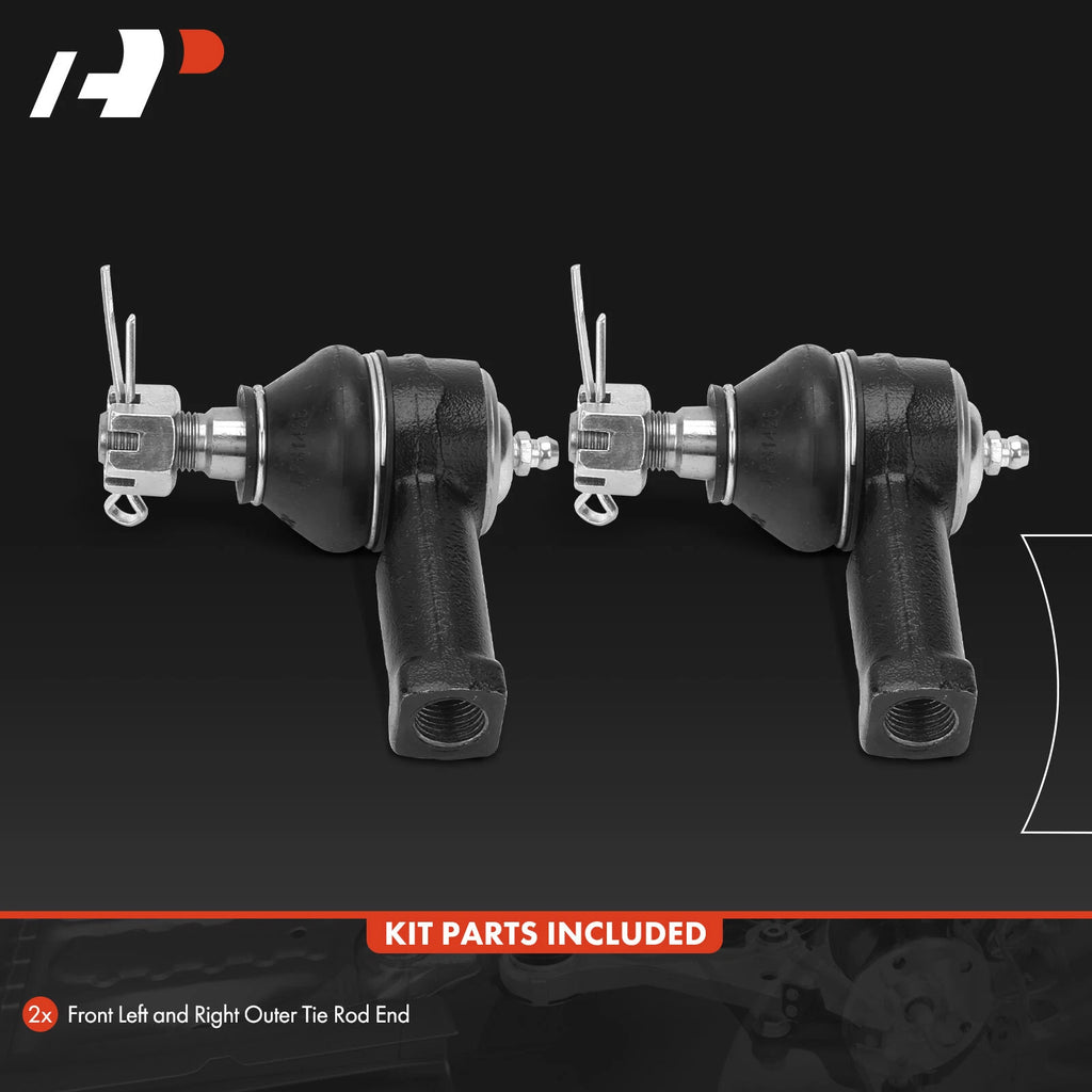 2X Front Outer Tie Rod End for Mitsubishi 3000GT (1991-1999)