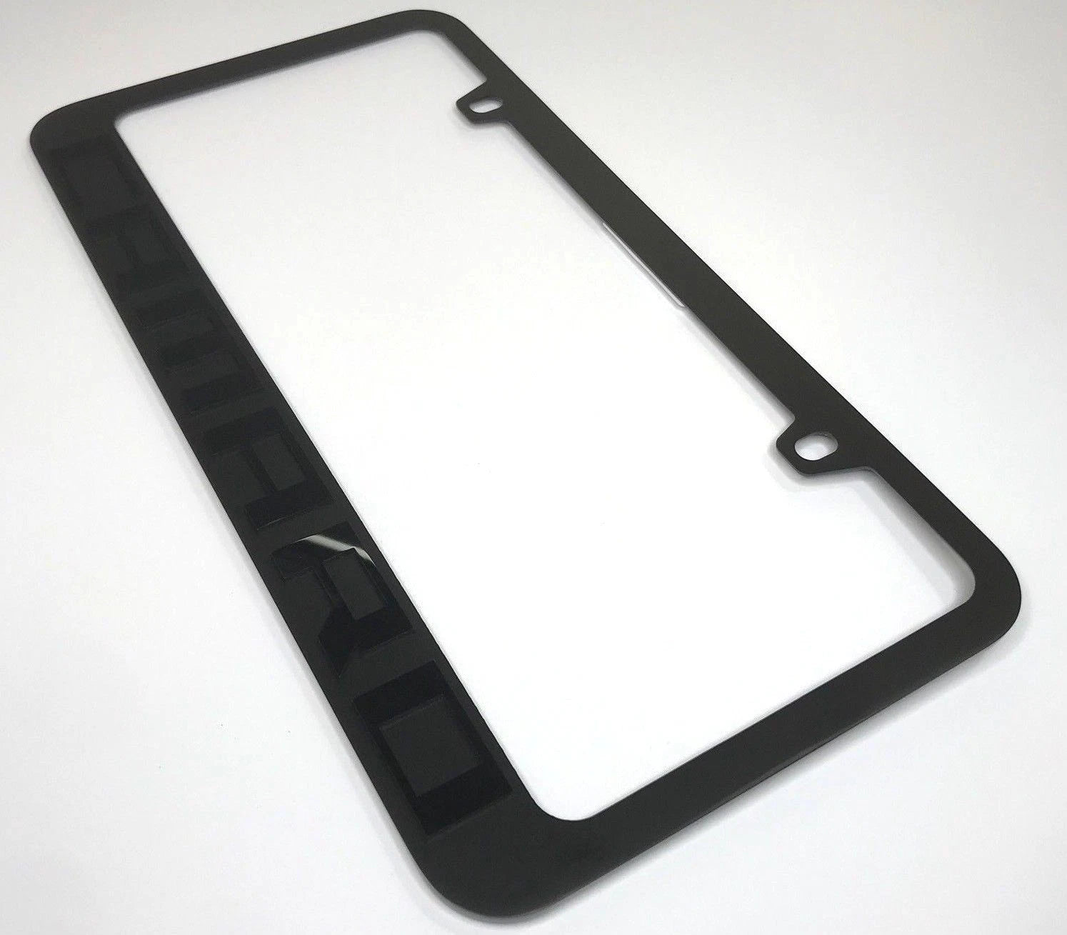 License Plate Frame Premium Matte Black for Chevrolet Camaro (2010–2015)