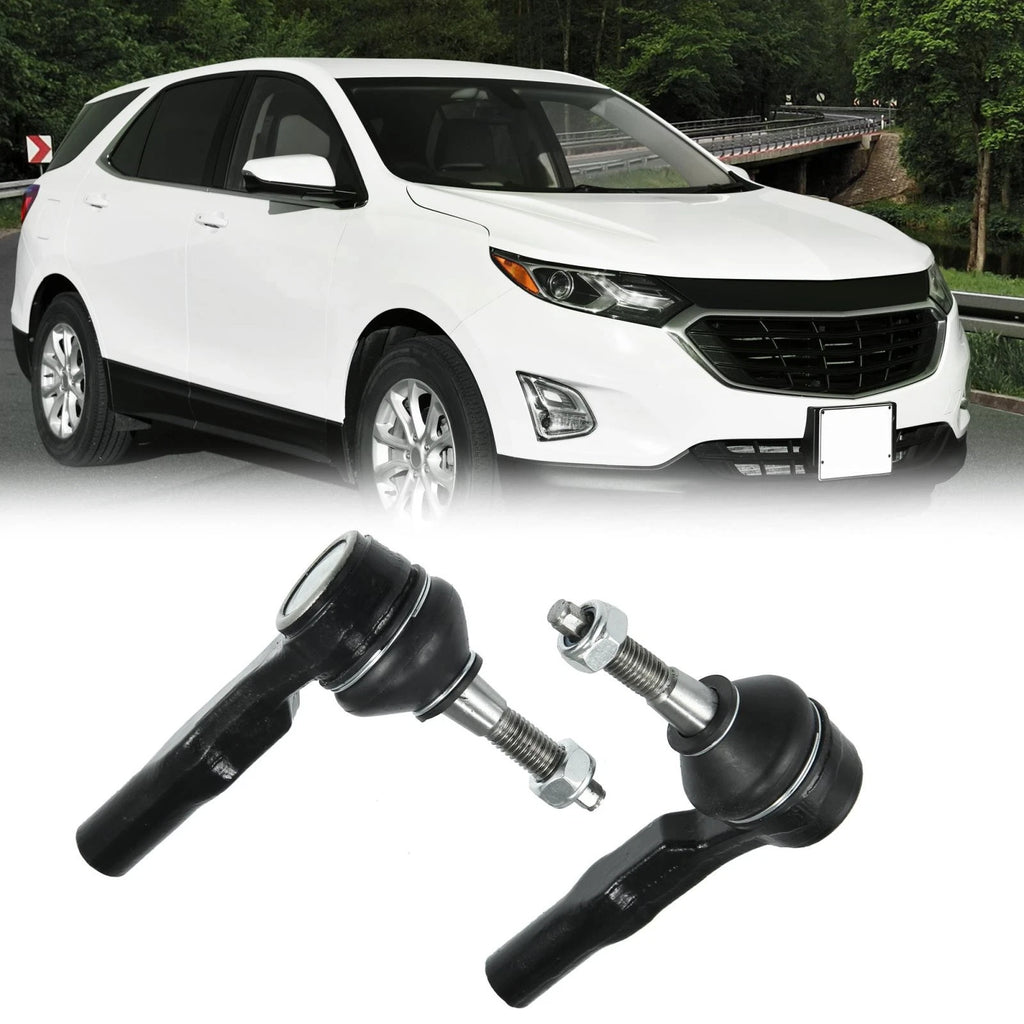 2pcs Outer Tie Rod ES800640 for GMC Terrain (2010–2017) & Chevrolet Equinox (2010–2017)