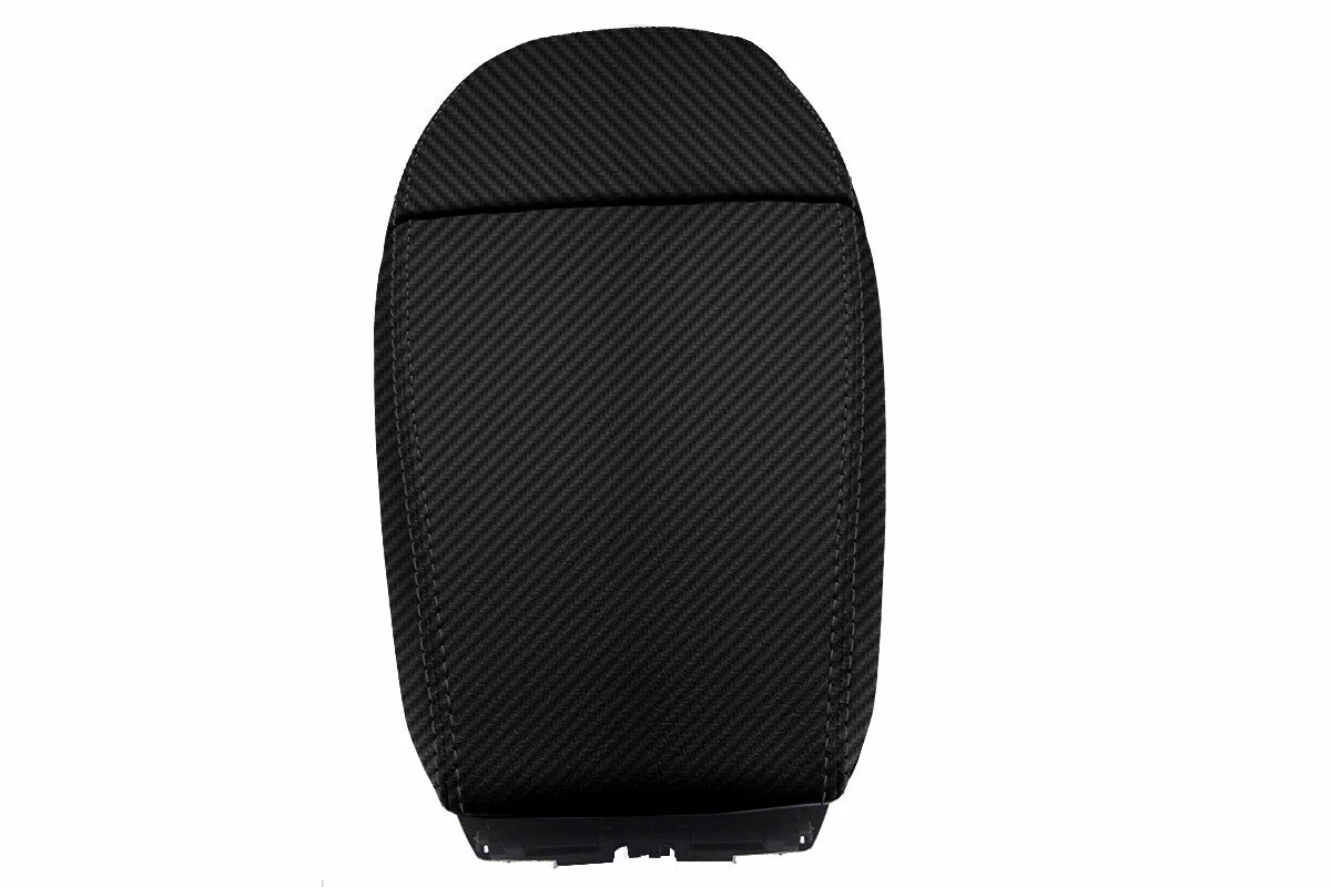 Carbon Fiber Console Lid Armrest Cover for BMW E63 E64 650 (2003–2010)