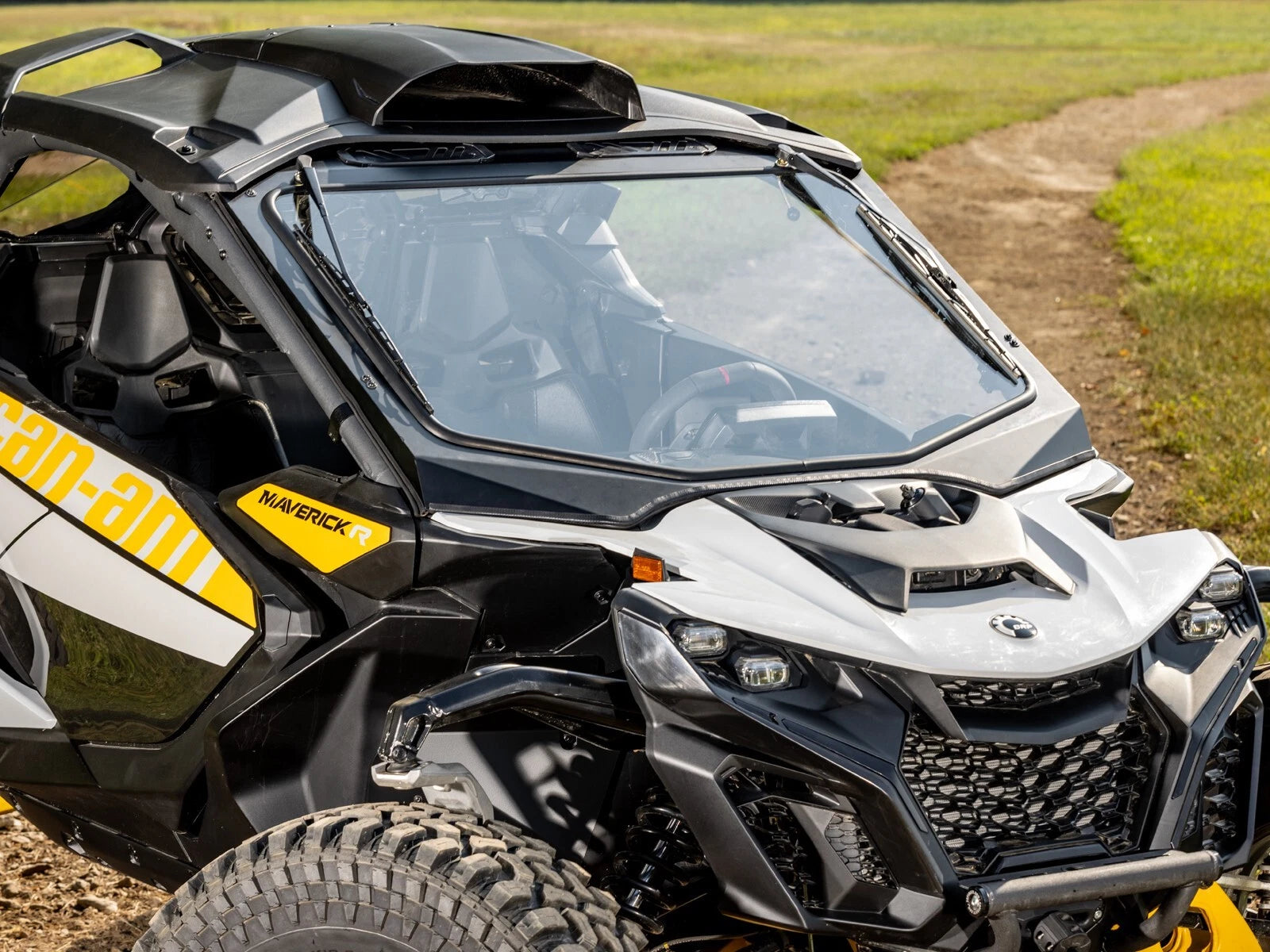 Glass Windshield for Can-Am Maverick R (See Fitment)