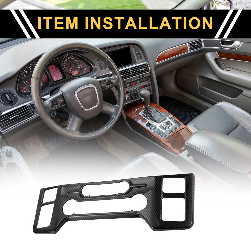 A/C Air Conditioning Panel Cover Trim for Ford F-150 (2021–2024) Black Set