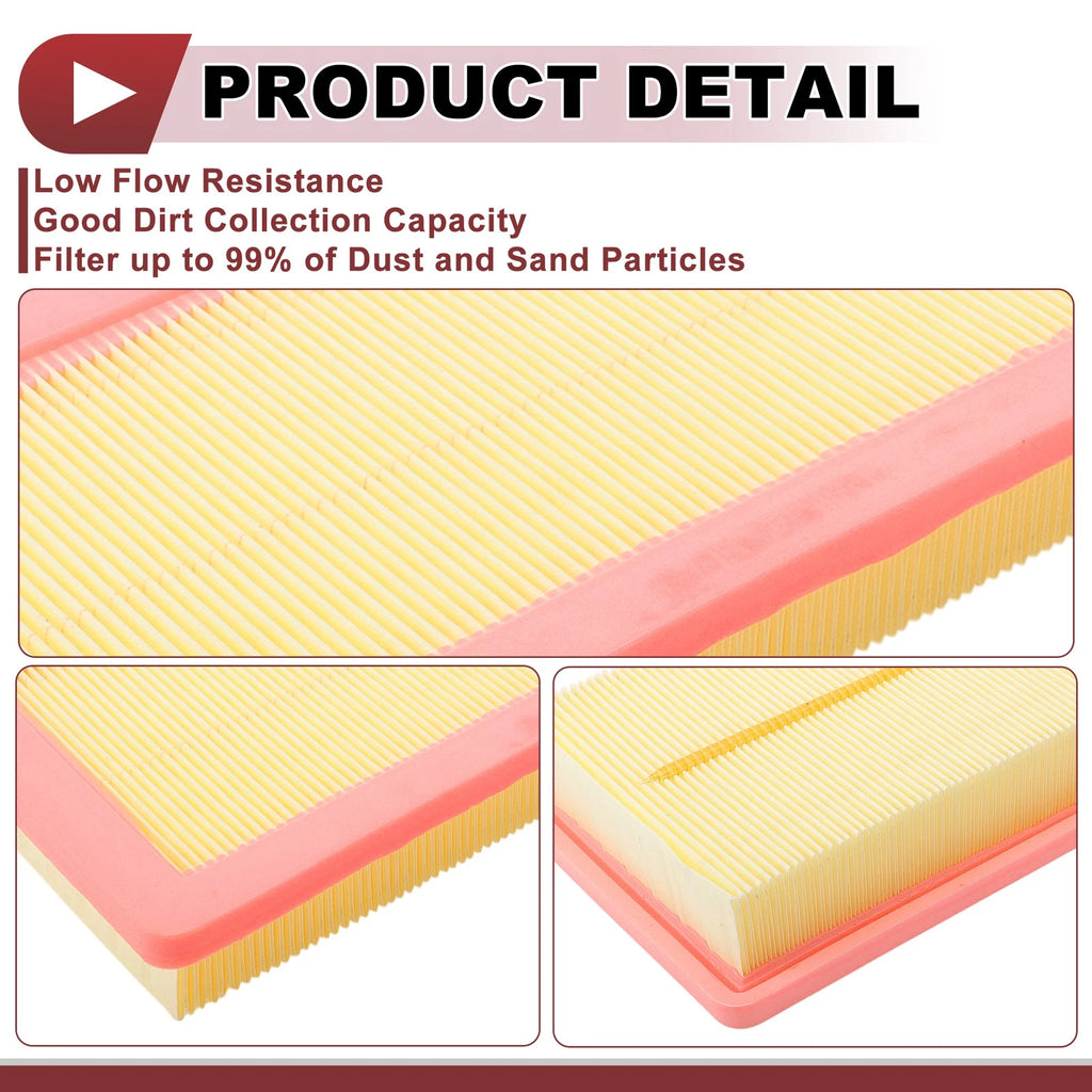 Car Engine Air Filter No. 1444TT for Chevrolet C5 3 (2009–2019) 1 Pc