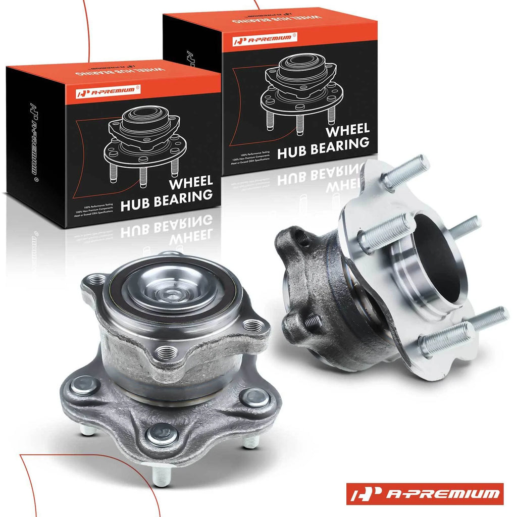 2X Rear Wheel Hub & Bearing Assembly for Nissan Murano (2009–2014)