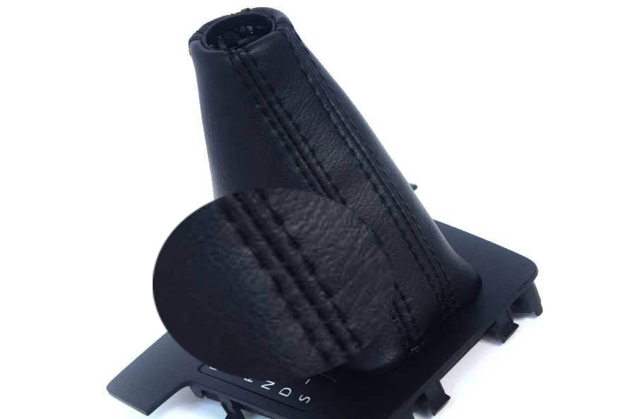 Automatic Shift Boot Cover for Volkswagen Passat (2011–2018) Black PVC Leather