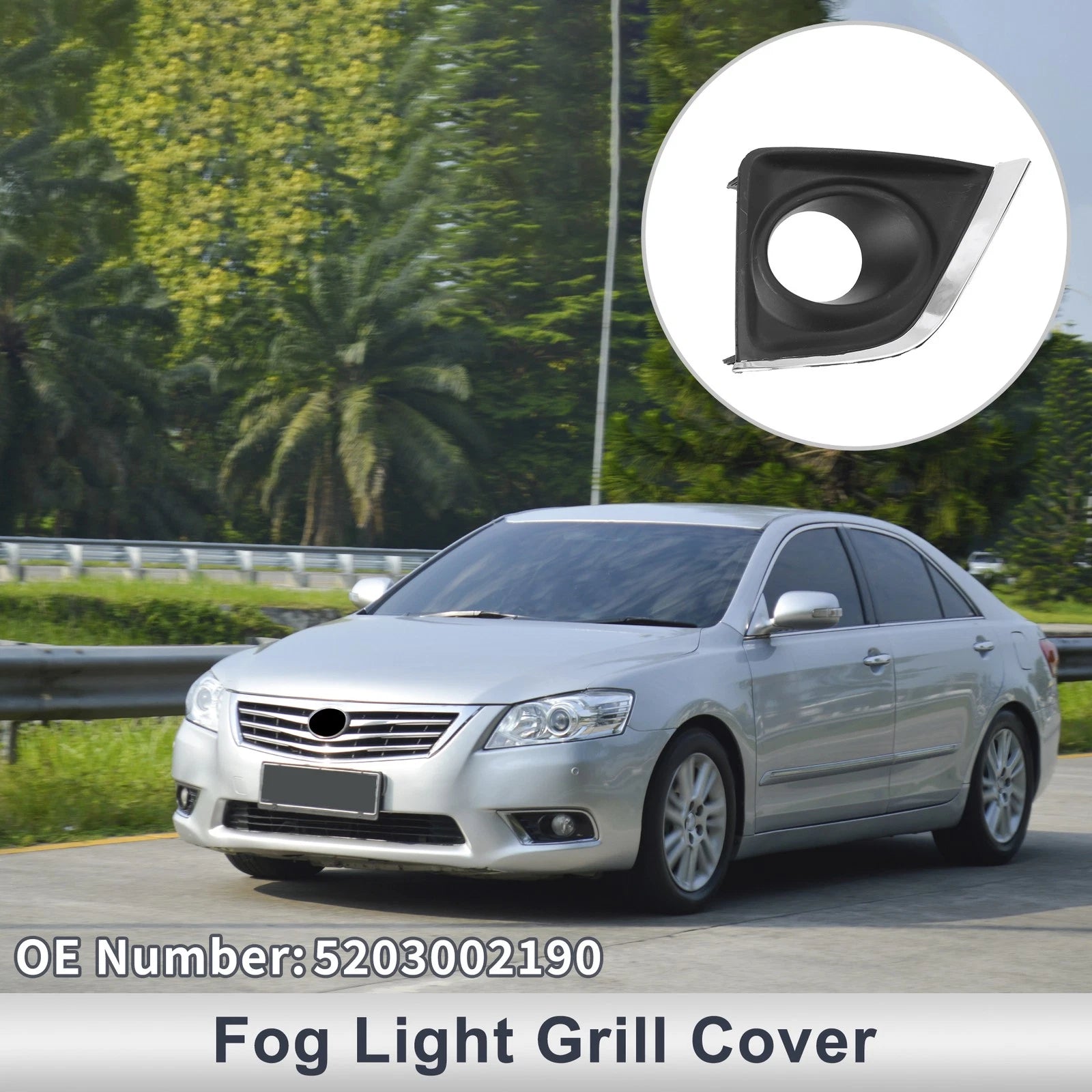 1 Pc Fog Light Grill for Toyota Corolla (2014–2017) No. 5203002190
