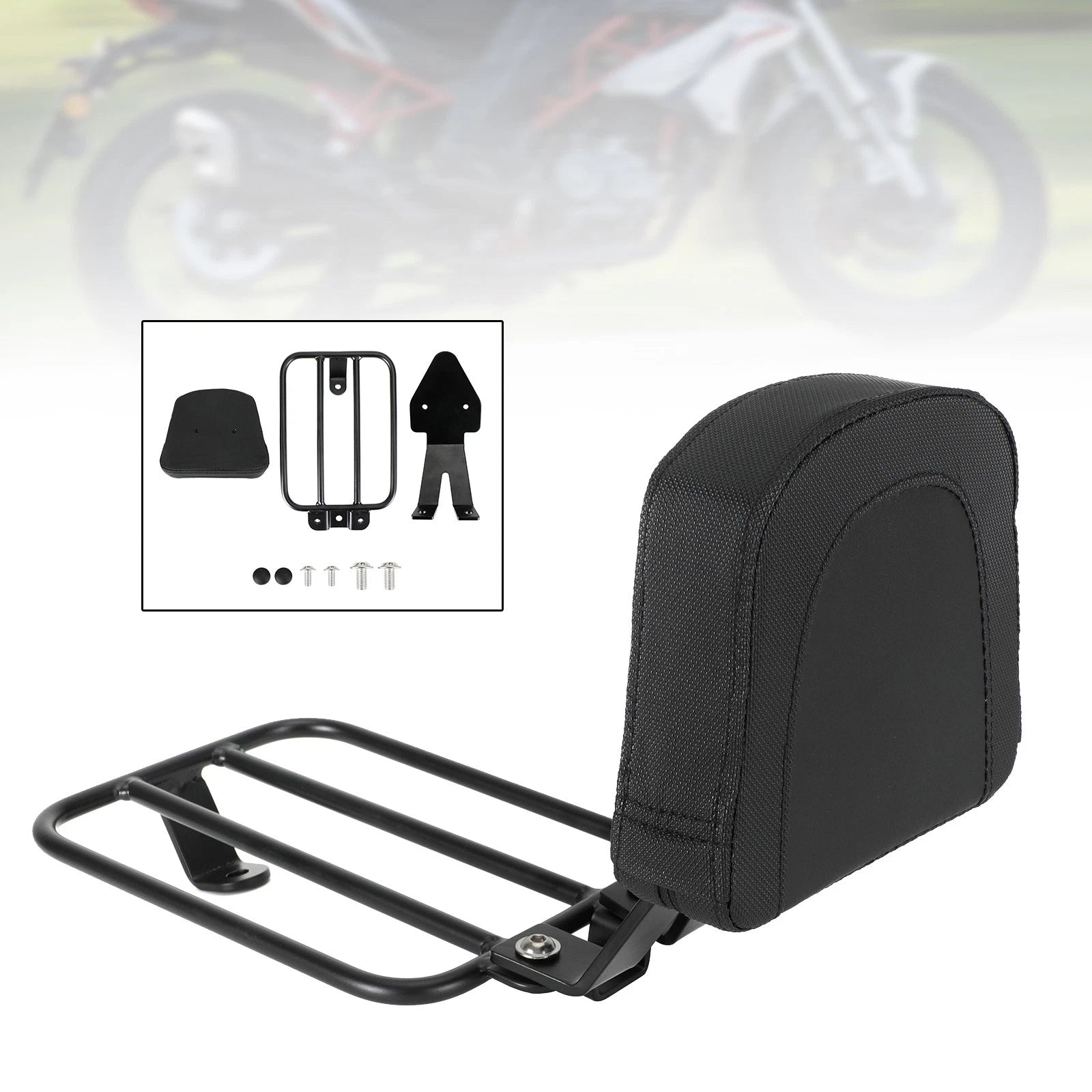 Rear Luggage Backrest Rack for Kawasaki Vulcan VN650 (2015–2021)