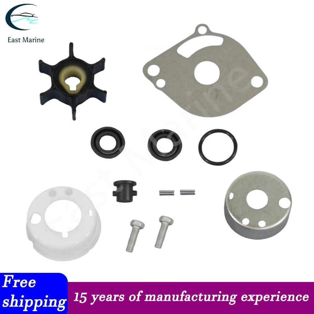 Water Pump Impeller Repair Kit for Yamaha 2-Stroke Outboard (6A1-W0078-02)