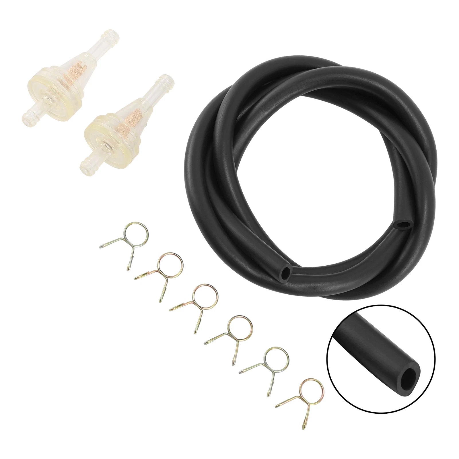 Fuel Tank Hose Kit Clip 5.5mm for Honda C70 CB400A XR350R XR250R (1970–2023)