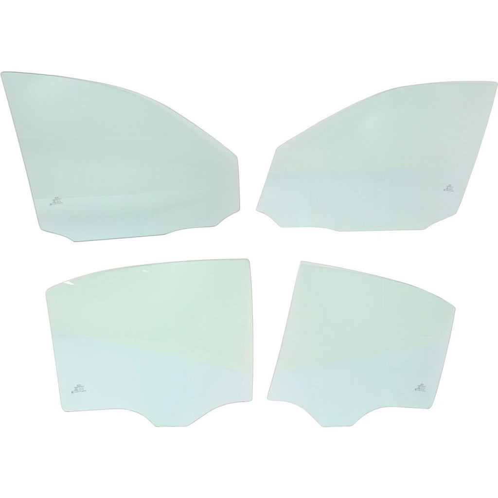 Set of 4 Door Glasses for MB Mercedes C Class