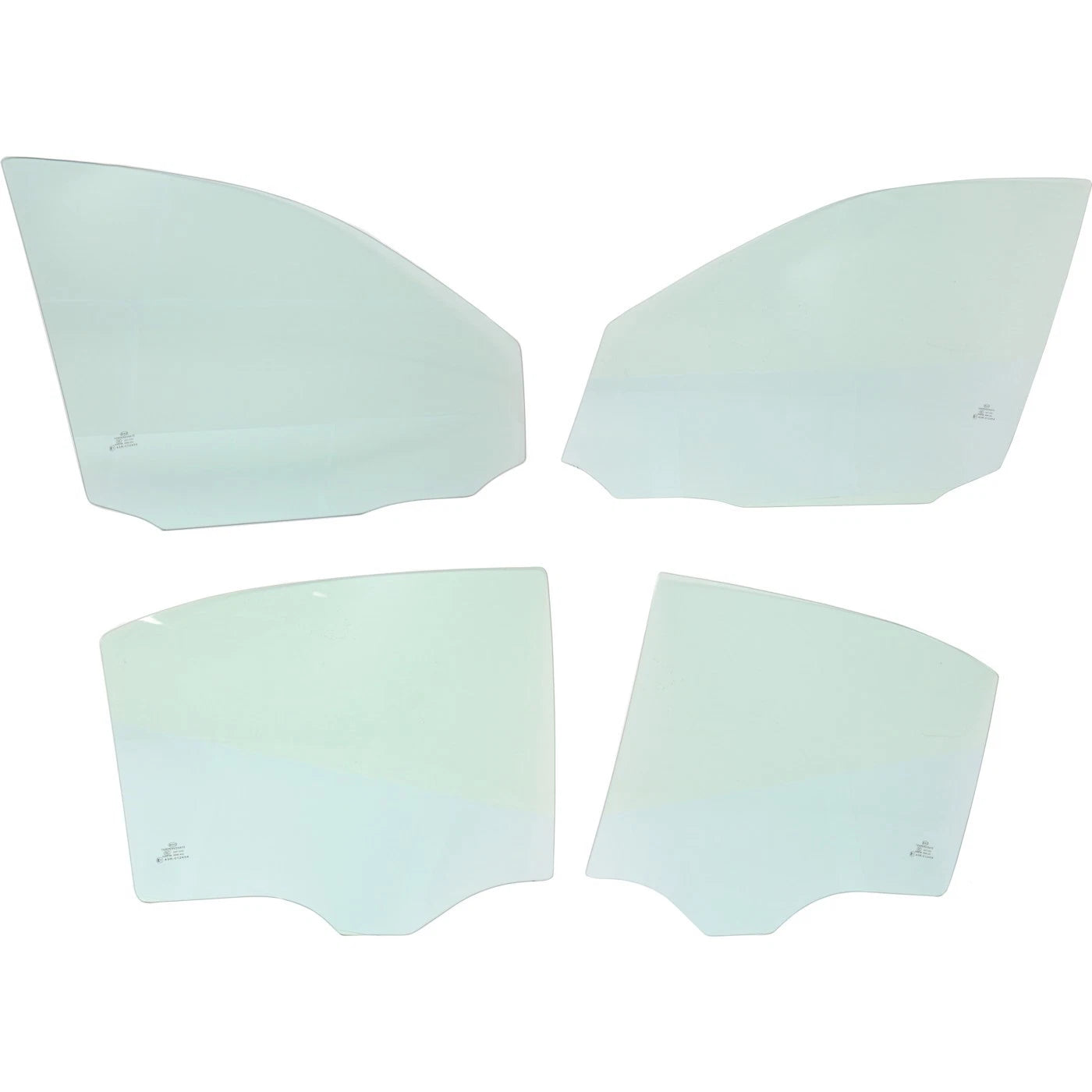 Set of 4 Door Glasses for MB Mercedes C Class