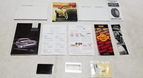Owner Manuals Kit for Jaguar X-TYPE V6 2.5L 3.0L (2004)