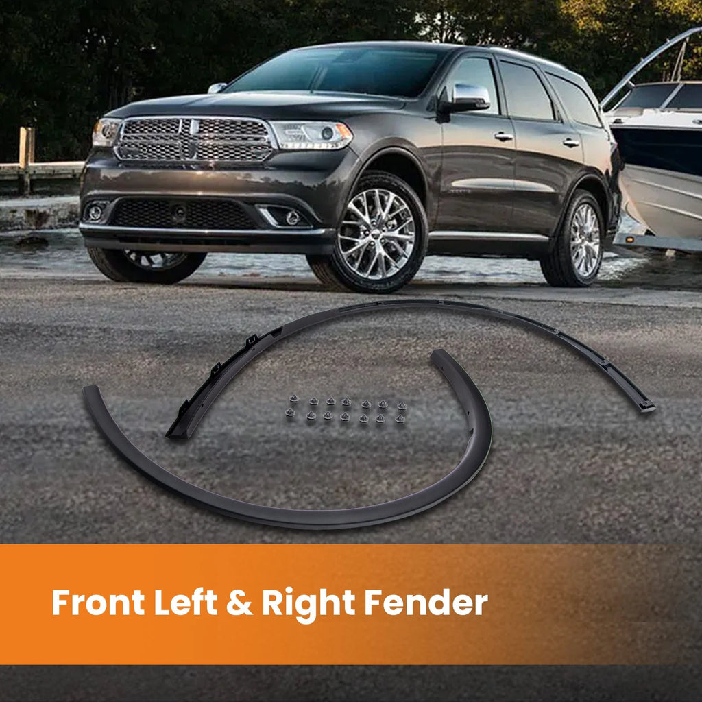 Front Pair Fender Flares for Dodge Durango (2011-2019)