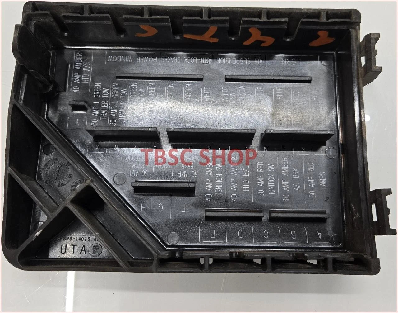 Engine Bay Fuse Box Cover for Lincoln Town Car (1994) F3VB-14A075-AA