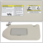 OE Style Interior Left Driver Sun Visor for Pathfinder/Infiniti (2013–2019)