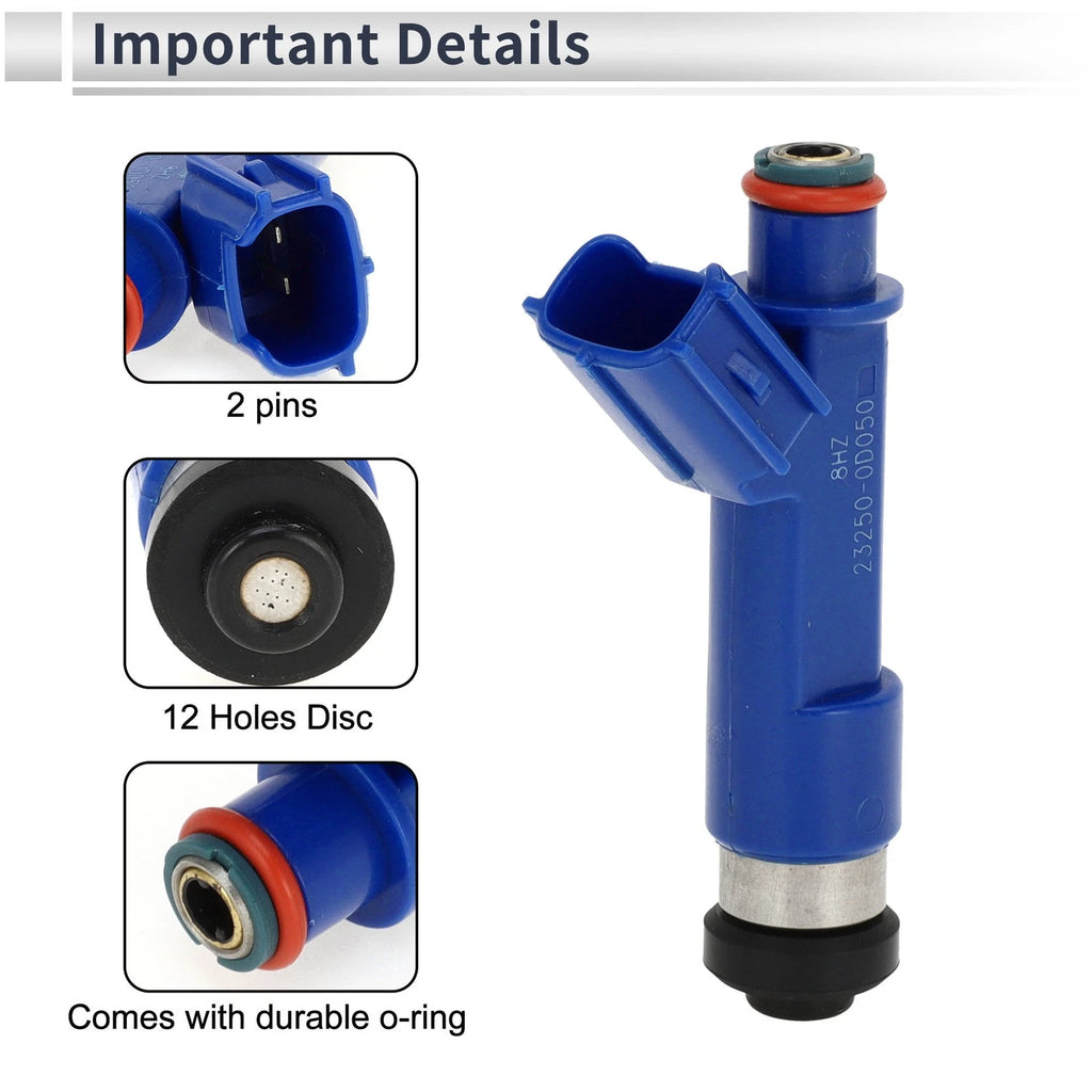 Fuel Injector No. 23209-0D050 for Toyota Corolla (2003–2008)